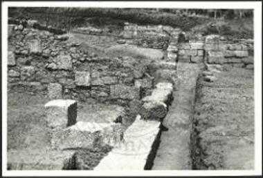 Η ανατολική πλευρά του Γυμνασίου.