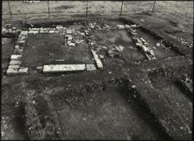 Αρχαία Άβδηρα. Κτίριο αγρού Αβράμογλου.