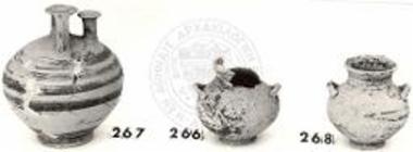 Περατή. Το νεκροταφείον. Αγγεία του τάφου 16.