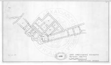 Το συγκρότημα των λουτρών στα ΝΑ του ιερού.