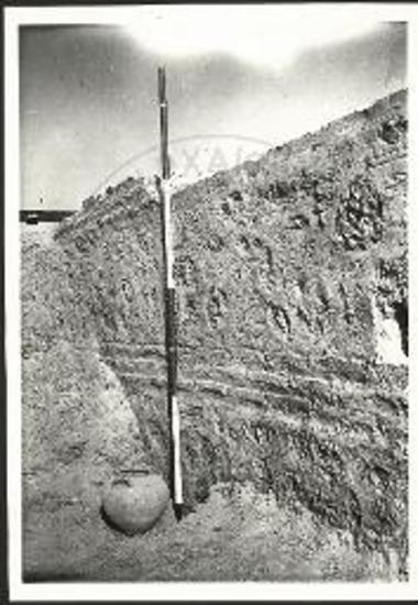 Εσωτερική όψις του βορείου πτερού (από ΒΔ).