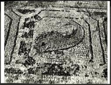 Ο μετά ιχθύος (δελφίνος) πίναξ (Λεπτομέρεια).