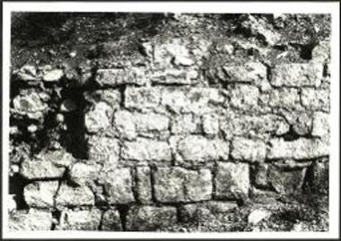 Περίβολος Χριστιανικής Αμφιπόλεως: Πύργος Π, τοιχοδομία.