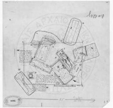 Κάτοψις του λάκκου θεμελιώσεως Κ29.