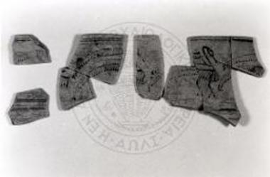 Θραύσμα κρατήρα σκύφου.