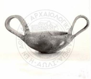 Ταφικός Κύκλος Β, αγγείον εκ του τάφου Ι.
