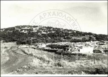 Μεσημβρία. Δυτ. πλευρά του τείχους του οικισμού. Άποψις από ΝΔ.