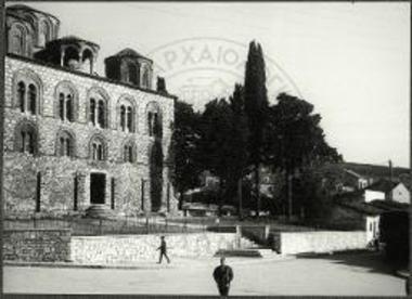 Όψις του νέου περιβολοτοίχου της Παρηγορητίσσης Άρτης απά ΒΔ.