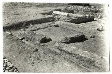 Δυτικόν διαμέρισμα της κατοικίας (από ΝΑ).