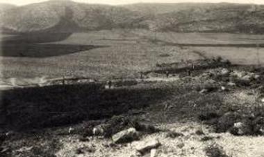 Άποψη της ανασκαφής.