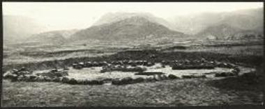 ?Αποψις του τύμβου Ρ της Βεργίνης.