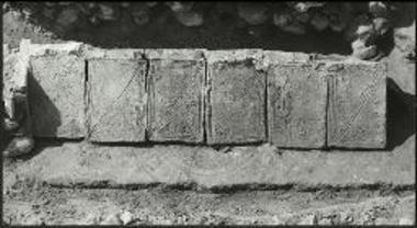 Άποψη τάφου ρωμαϊκής εποχής.