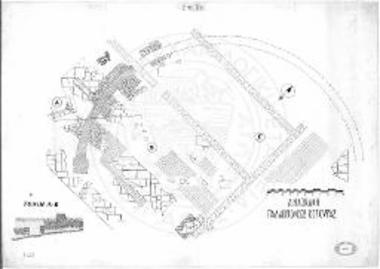 Κάτοψις ανασκαφέντων κτιρίων Παλαιοπόλεως Κερκύρας.