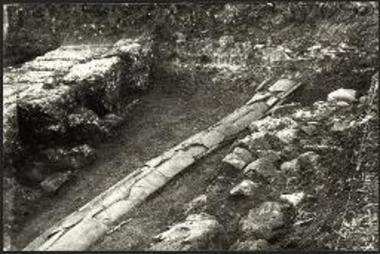 Αγρός Χριστοδουλίδη. Ο πήλινος αγωγός.