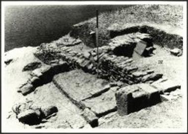 Οικία Γ. Το μεγαλύτερον μέρος της οικίας, από Βορρά.