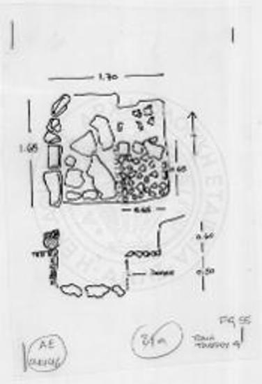 Tomb P-III: plan.