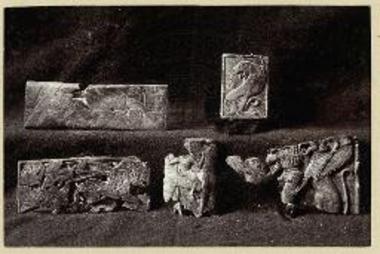 Σπάρτη. Ιερό της Αρτέμιδος Ορθίας. Οστέϊνα αναθηματικά πλακίδια.