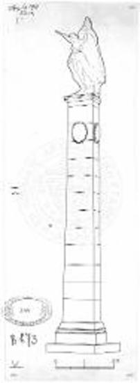 Η τριγωνική στήλη της Ολυμπίας.