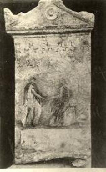 Ταφική στήλη.