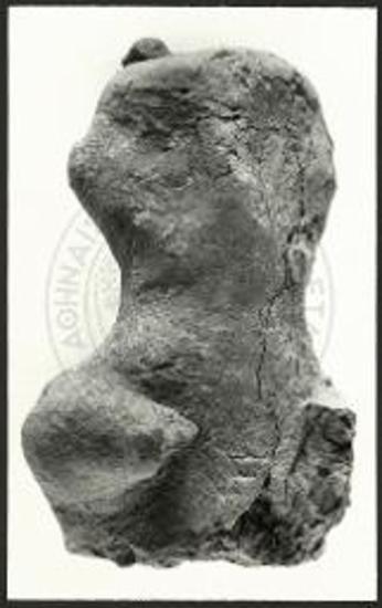 Τουρκογειτονιά. Χώρος 17. Ανώτερο τμήμα ανθρώπινου ειδωλίου.