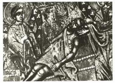 Άνω Δολοί, Μονή Αγίου Νικήτα: Η παραβολή του φτωχού Λαζάρου.