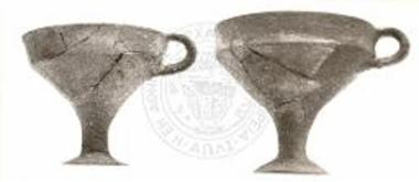 Μυκηναϊκές μόνωτες κύλικες