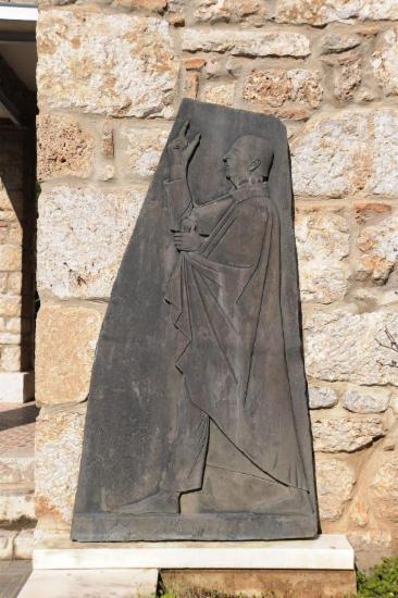 Άγγελος Σικελιανός, ανάγλυφο έργο