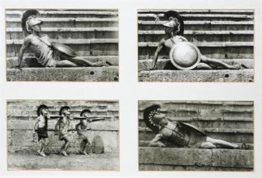 Πυρρίχιος Χορός στο Αρχαίο Στάδιο των Δελφών. Β΄Δελφικές Εορτές, 1930