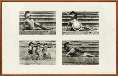 Πυρρίχιος Χορός στο Αρχαίο Στάδιο των Δελφών. Β΄Δελφικές Εορτές, 1930