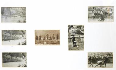 Αναπαραστάσεις αρχαίων αγωνισμάτων στο Αρχαίο Στάδιο των Δελφών. Α' Δελφικές Εορτές, 1927