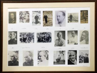 Φωτογραφίες από τη ζωή του Άγγελου Σικελιανού