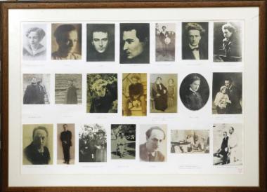 Φωτογραφίες από τη ζωή του Άγγελου Σικελιανού