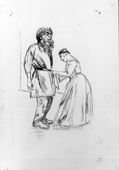 Jane Eyre-Poetry and Story-Dressing him as Bluebeard