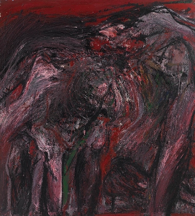 K.P. Kavafis, 1983, oil on canvas, 140 x 110 cmThe Body