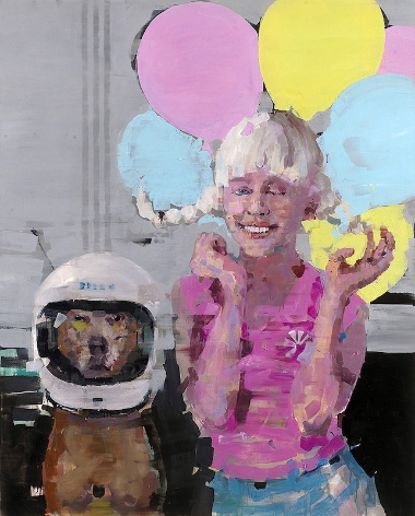 My dog is an astronaut