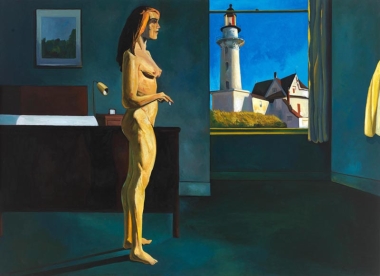 Spring morning,  variation on E. Hopper