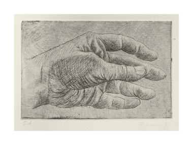 The hand of the artist