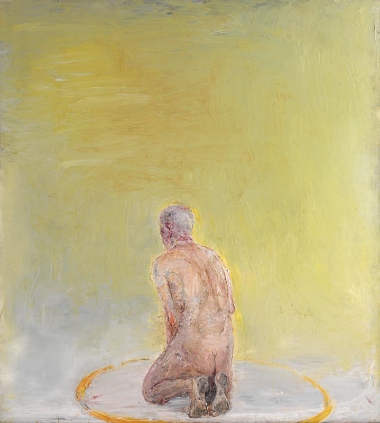 The yellow circle (triptych)