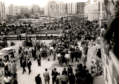 23η ΔΕΘ 1958 Εξωτερικές απόψεις περιπτέρων :Φωτογραφία 8