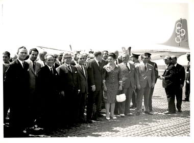 Επίσκεψη Ανδρέα Παπανδρέου στην 29η ΔΕΘ 1964:Φωτογραφία 2