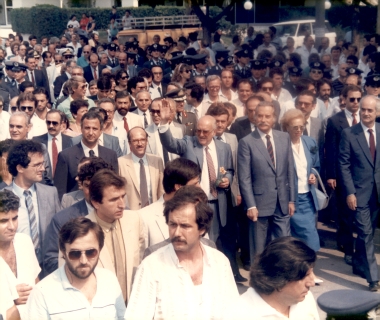 Επίσκεψη Παπανδρέου 52η ΔΕΘ 1987:Φωτογραφία 16