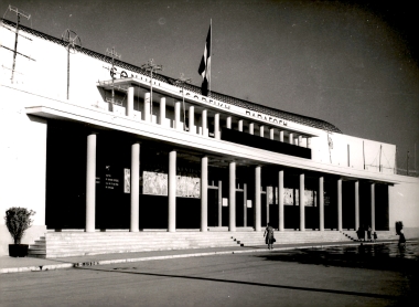 23η ΔΕΘ 1958 Εξωτερικές απόψεις περιπτέρων :Φωτογραφία 44