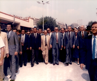 Επίσκεψη Παπανδρέου 52η ΔΕΘ 1987:Φωτογραφία 23