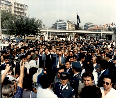 Επίσκεψη Παπανδρέου 52η ΔΕΘ 1987:Φωτογραφία 26