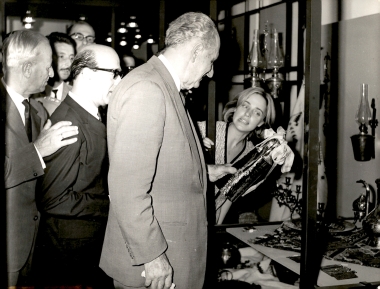 Επισκέψεις Επισήμων σε Περίπτερα 30η ΔΕΘ 1965:Φωτογραφία 4