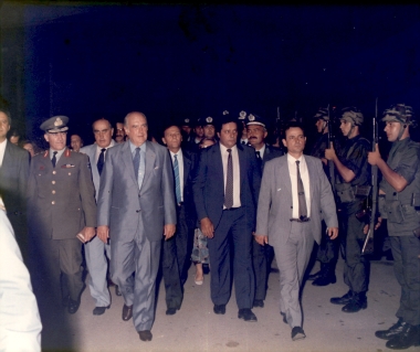 52η ΔΕΘ 1987 Προσέλευση πρωθυπουργού στην τελετή εγκαινίων:Φωτογραφία 22