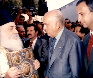 52η ΔΕΘ 1987 Προσέλευση πρωθυπουργού στην τελετή εγκαινίων:Φωτογραφία 23