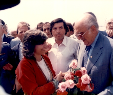 52η ΔΕΘ 1987 Προσέλευση πρωθυπουργού στην τελετή εγκαινίων:Φωτογραφία 24