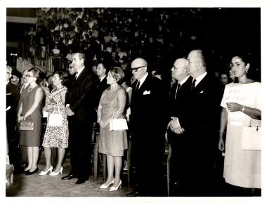 Εγκαίνια στο Παλαί Ντε Σπορ-Γεύμα στη Λέσχη Αξιωματικών-26η ΔΕΘ`66:Φωτογραφία 11