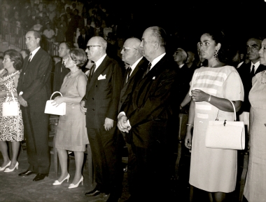 Εγκαίνια στο Παλαί Ντε Σπορ-Γεύμα στη Λέσχη Αξιωματικών-26η ΔΕΘ`66:Φωτογραφία 14